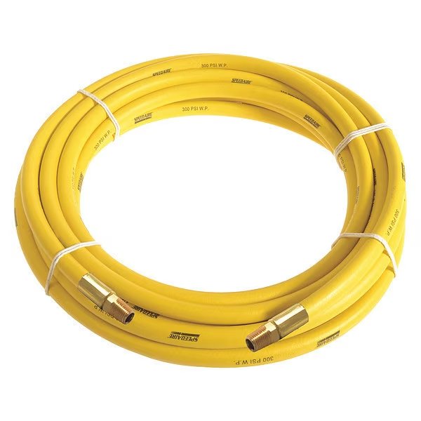 Air Hose, 1/4"I.D., 15 ft., Continental, Mfr#: HZY02530-15-11-G