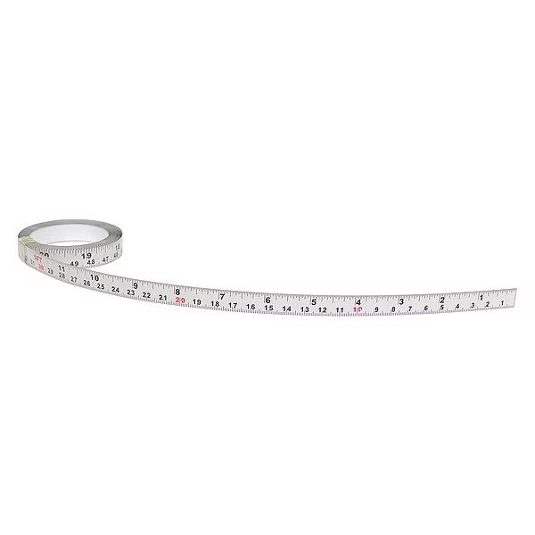 144 in Adhesive Tape Measure, 1/2 in Blade, Us Tape, Mfr#: 50005