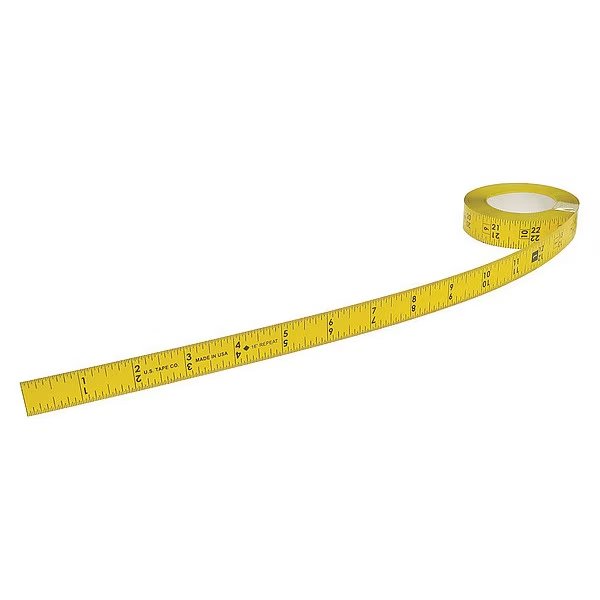 300 in Adhesive Tape Measure, 3/4 in Blade, Us Tape, Mfr#: 50011