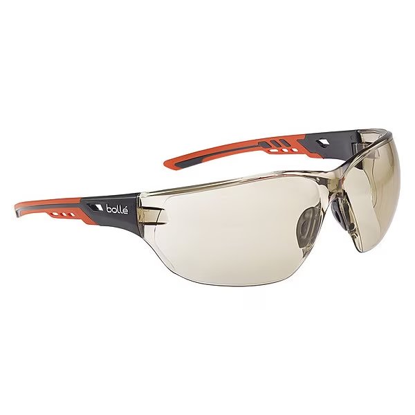 Safety Glasses, Amber Anti-Fog, Anti-Scratch, Anti-Static, Bolle Safety, Mfr#: NESSPCSP