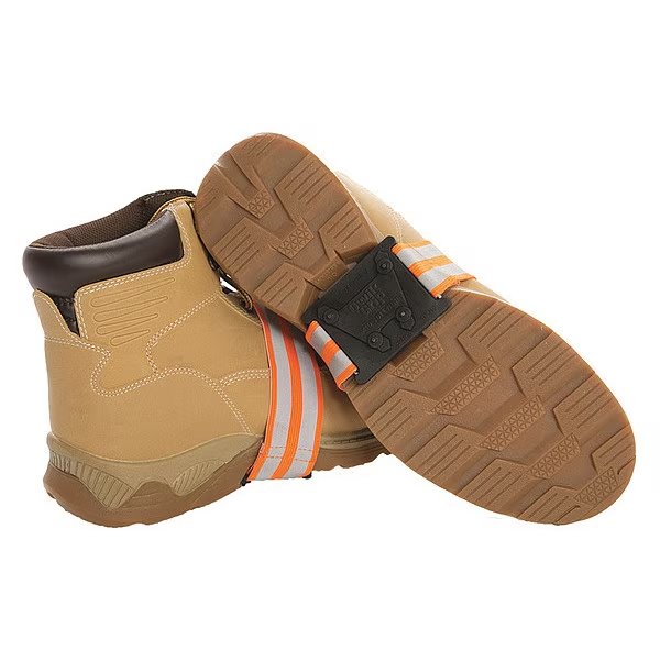 Ice Cleats, Mid-Sole Coverage, Strap On, PR, Due North, Mfr#: V3551170-O/S