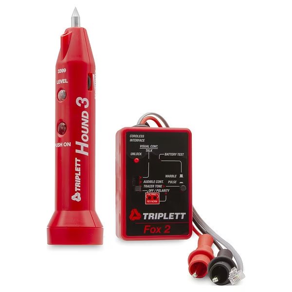 Circuit Tracer Kit, 0 to 120V AC, Case, Triplett, Mfr#: 3399