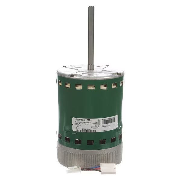 Motor, 1 HP, 1050 rpm, 48,120/240V, Genteq, Mfr#: 6510V