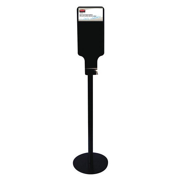 Floor Stand, Black, 59-1/4" H, Rubbermaid Commercial, Mfr#: FG750824