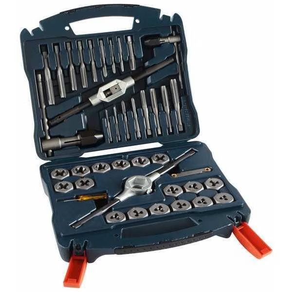 Tap and Die Set, 40 pc., Bosch, Mfr#: BTD40S