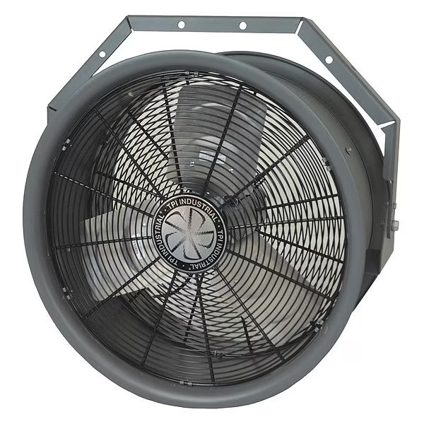 High-Velocity Industrial Fan, 3 Phase, 480V AC, Fostoria, Mfr#: HV-24-480V-3
