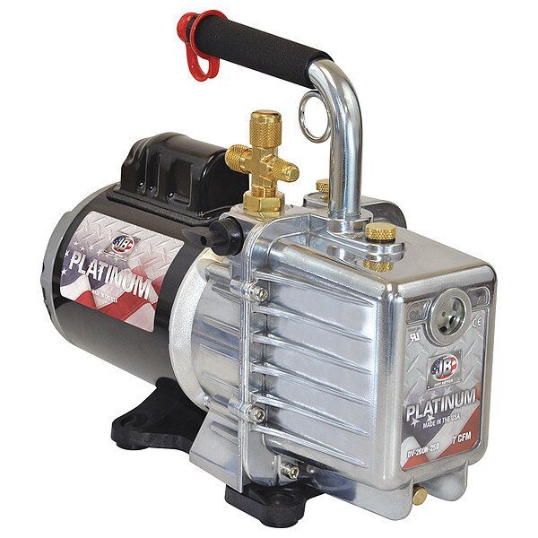 Refrigerant Evacuation Pump, 7.0 cfm, Cord: 6 ft., Jb Industries, Mfr#: DV-200N-250