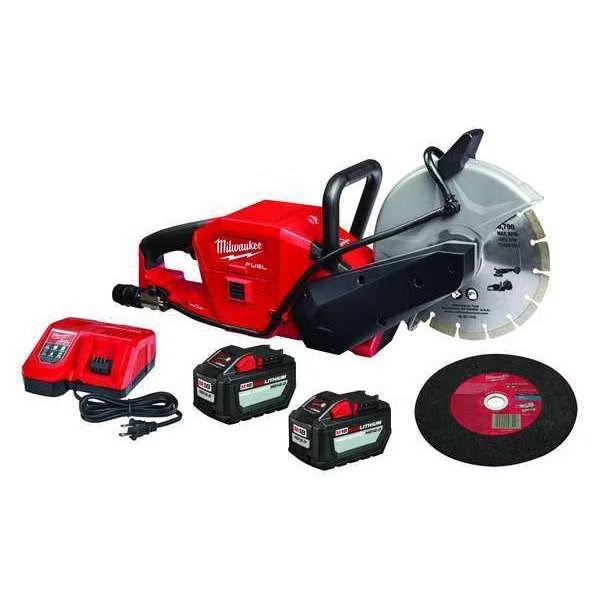 M18 FUEL 9" Cut-Off Saw w/ ONE-KEY Kit, Milwaukee Tool, Mfr#: 2786-22HD