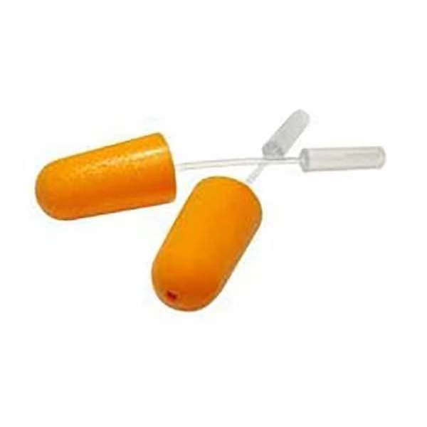 3M(TM) Disposable Foam Probed Test Ear Plugs, Tapered Shape, N/A, Orange, 50 PK, 3M E-A-R, Mfr#: 393-2010-50