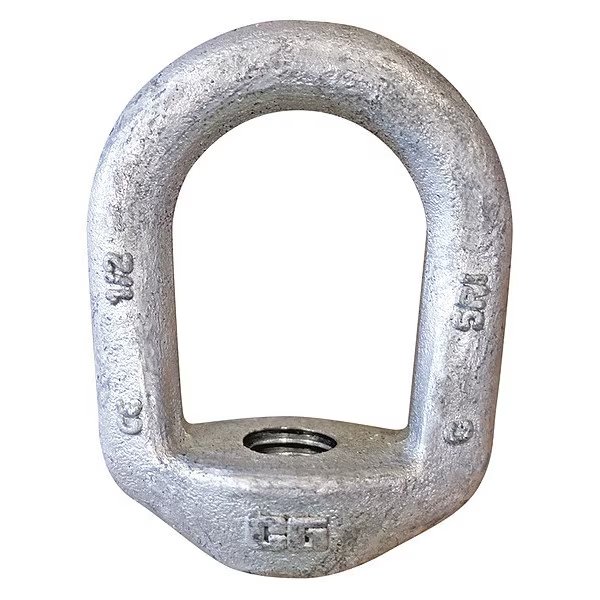 Oval Eye Nut, 5/8"-11 Thread Size, 11/16 in Thread Lg, Steel, Hot Dipped Galvanized, Crosby, Mfr#: 1090535