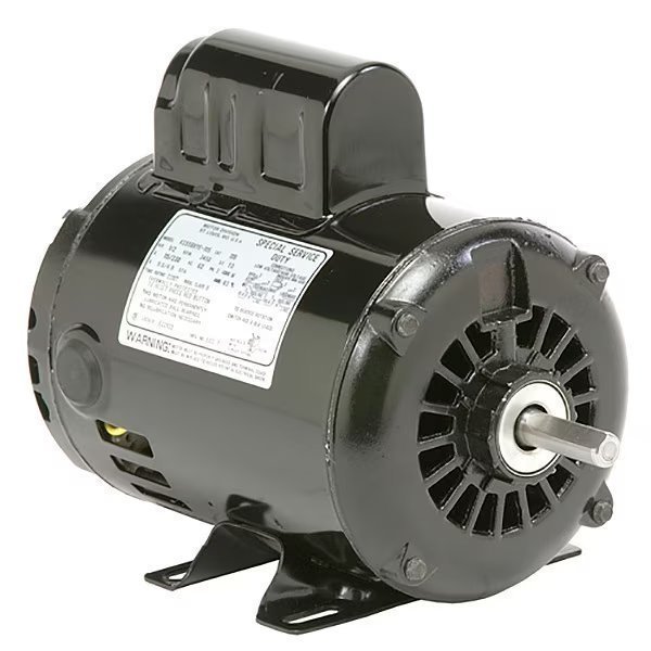 Motor, 1/3 HP, 48,115/230V, ODP, 1725 rpm, U.S. Motors, Mfr#: D13CP2P4