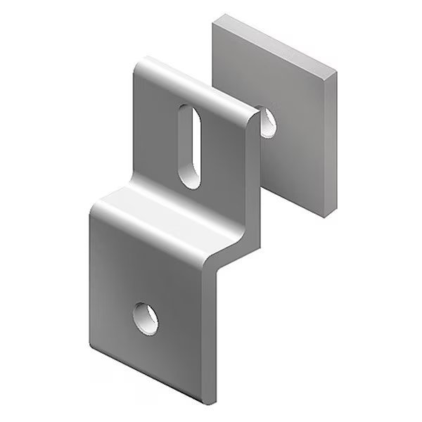 Mesh Panel Retainer, Anodized, Aluminum, Fath, Mfr#: 093P45LN