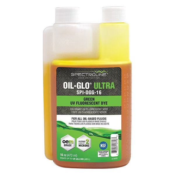 Fluorescent Leak Detection Dye, Green, Spectroline, Mfr#: SPI-OGG-16