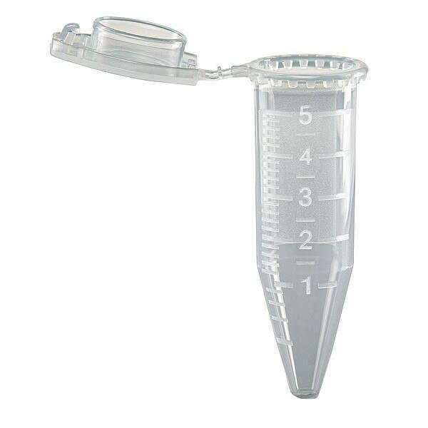 Macrocentrifuge Tube, 5.0mL, Pp, PK200, Globe Scientific, Mfr#: 111578