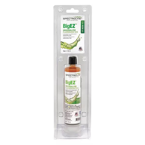 Fluorescent Leak Detection Dye, Spectroline, Mfr#: SPE-BEZ5E-4CS