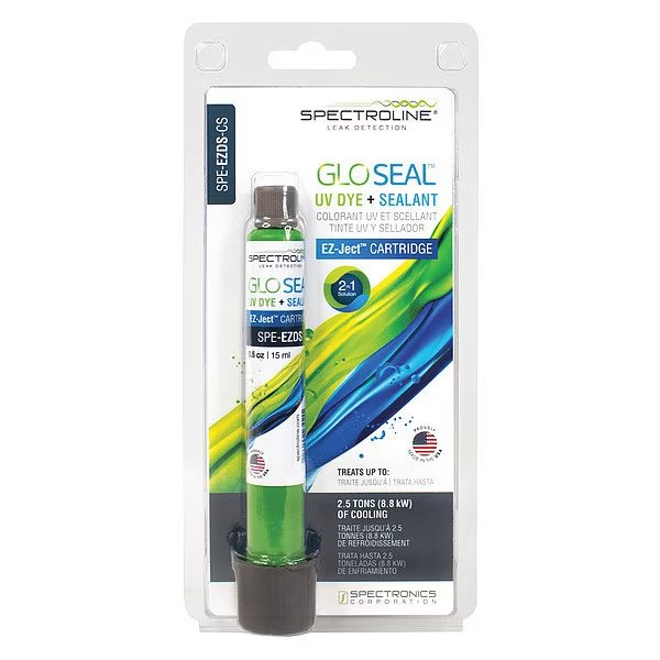 Fluorescent Leak Detection Dye, Sealant, Spectroline, Mfr#: SPE-EZDS-CS