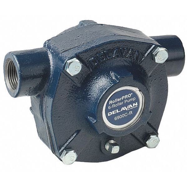 Spray Pump, 6-Roller, Housing Cast Iron, Delavan Fluid Power, Mfr#: 6900C-R