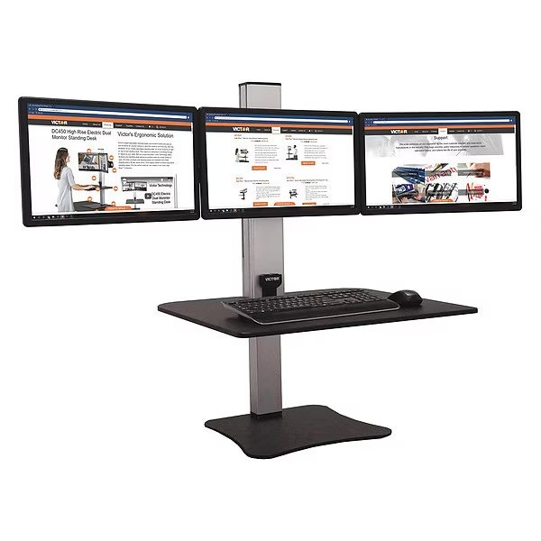 Standing Desk, 23" D X 28" W X, Victor Technology, Mfr#: DC475