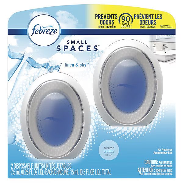 Odor Eliminator, 15 mL, Cartridge, PK6, Febreze, Mfr#: 55868