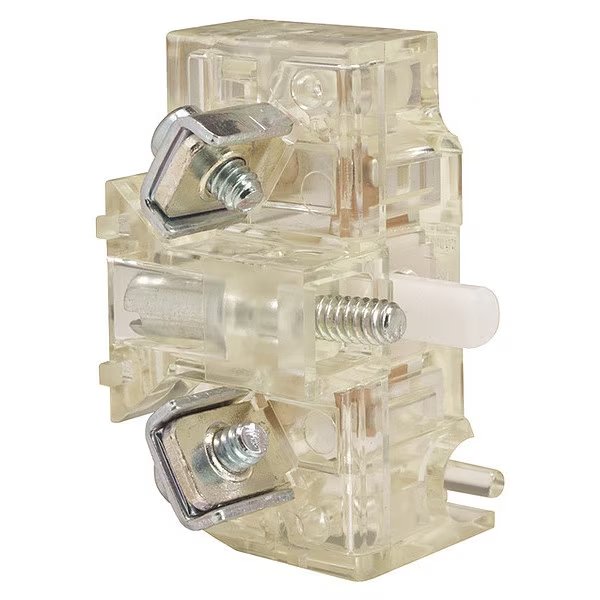 Contact Block, Clear, 1NO, 30 mm, Schneider Electric, Mfr#: 9001KA2G