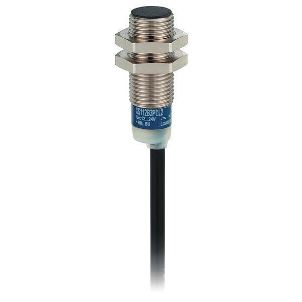 Inductive Sensor, NC, NO Output, 37.00mm L, Telemecanique Sensors, Mfr#: XS112B3PCL2