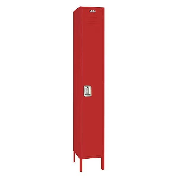 Wardrobe Locker, (1) Tier, (1) Wide, Steel, Powder Coated Finish, 12 in W, 18 in D, 66 in H, Lyon, Mfr#: YFC5022SU
