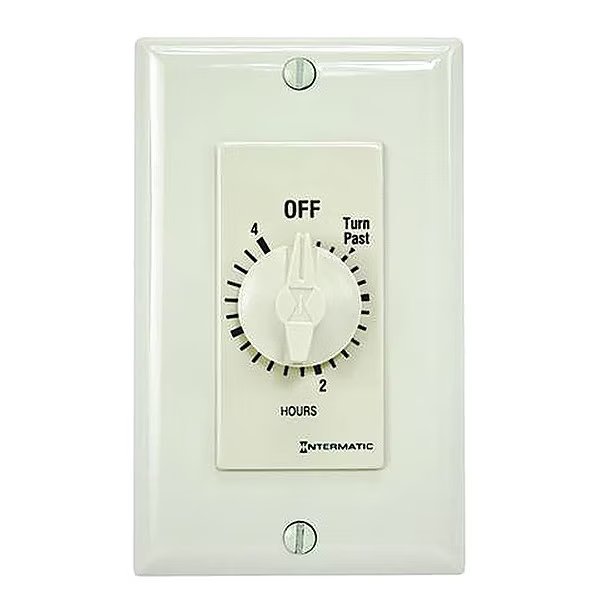 Spring-Wound Timer, 4 hr. Range, SPDT, Intermatic, Mfr#: FD34H