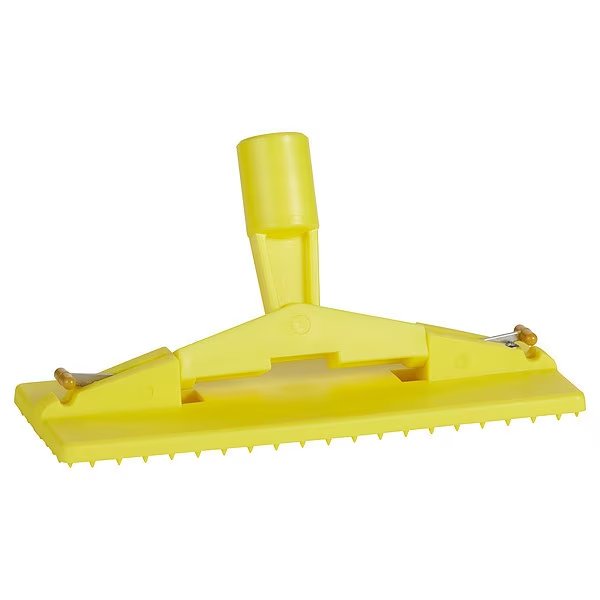 9 in Pad Holder, Yellow, Polypropylene, Remco, Mfr#: 55006