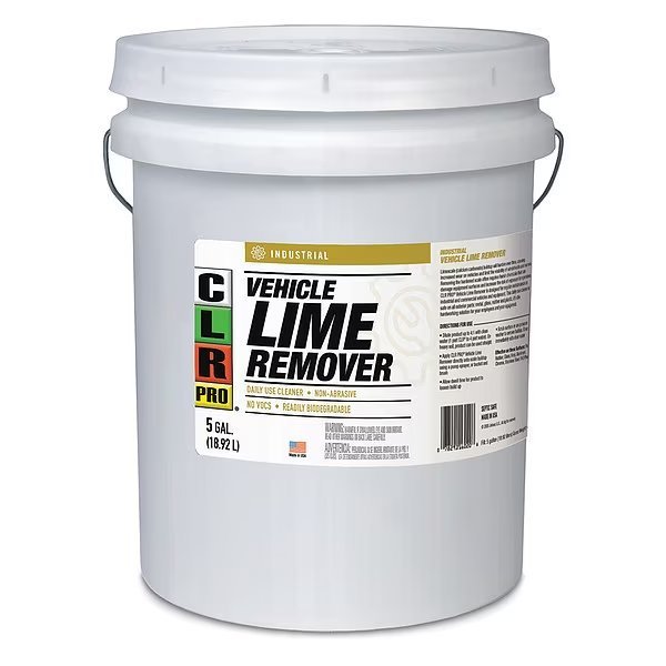 Vehicle Lime Remover, 5 gal, Jug, Clr Pro, Mfr#: G-I-VLR-5PRO