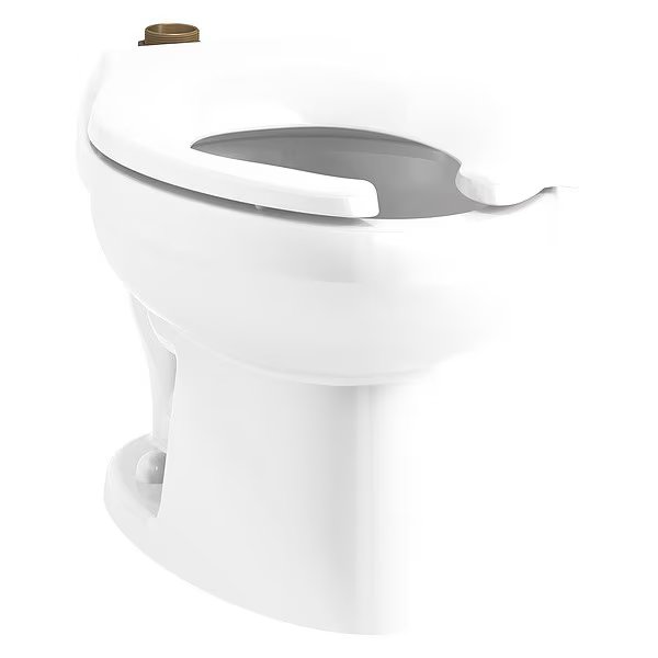 Toilet Bowl, Flush 1.1 to 1.6 gal., White, Kohler, Mfr#: K-96059-0