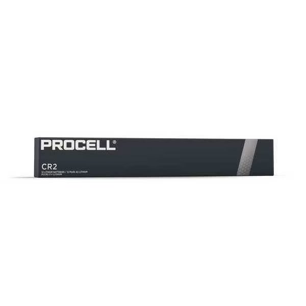 Battery, CR2 Battery Size, 1.063" D, PK12, Procell, Mfr#: PCCR2