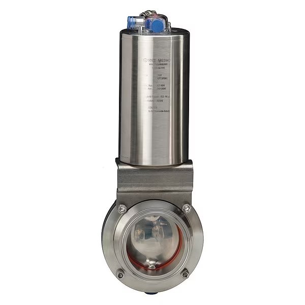 Butterfly Valve, T304 SS Body, 3" Tube, Vne, Mfr#: 51C3.0AS/VBAC-XX