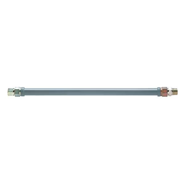 Gas Connector, Hose 1" dia., Gray, Dormont, Mfr#: 51-5152-18
