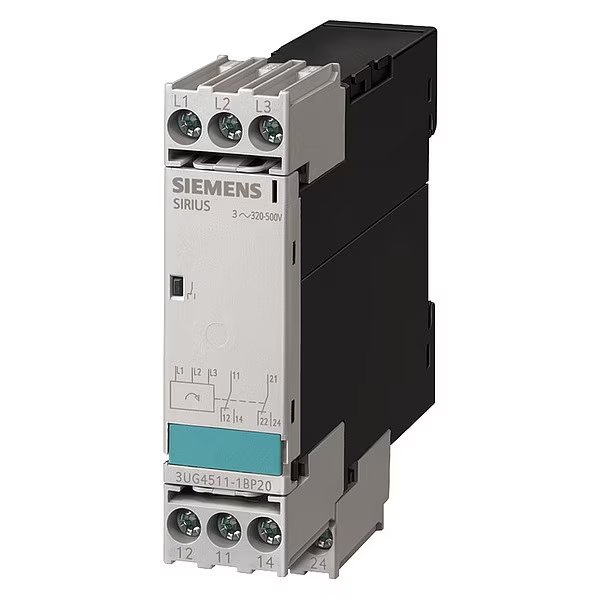 Analog monitoring relay Phase sequence m, Siemens, Mfr#: 3UG4511-1AN20