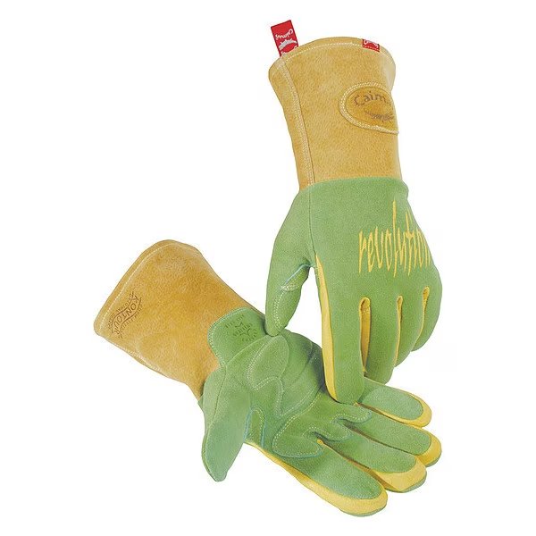 Welding Gloves, Stick, XL/10, PR, Caiman, Mfr#: 1816-6