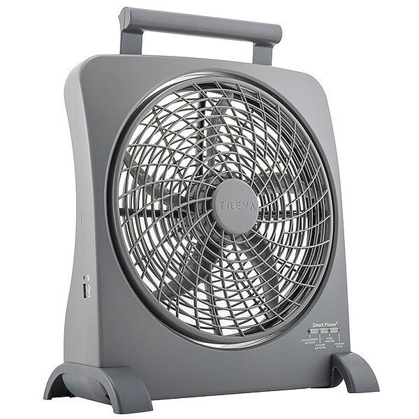 Compact Fan, 10" dia. Blade, 2 Speed, Watts: 13, Treva/O2Cool, Mfr#: FD10006AU