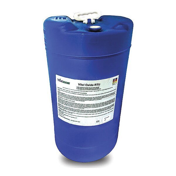 Disinfectant and Sanitizer, 5 gal. Drum, Mild, Vital Oxide, Mfr#: 8.642-823.0