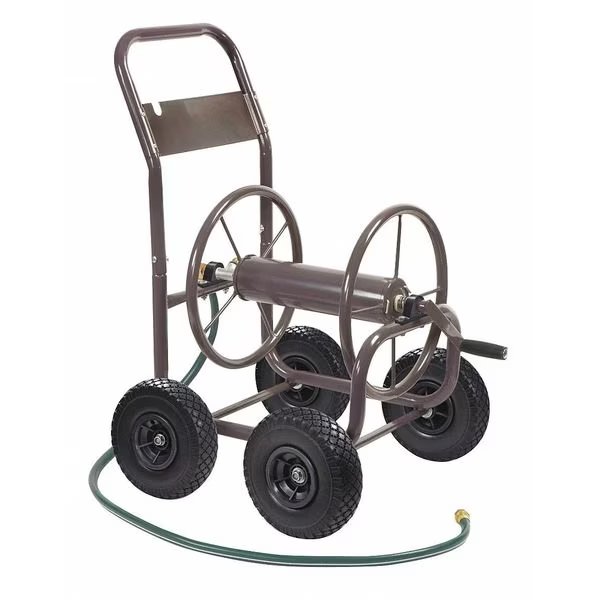Garden Hose Reel, Cart, 6 in, Steel, Liberty, Mfr#: 840