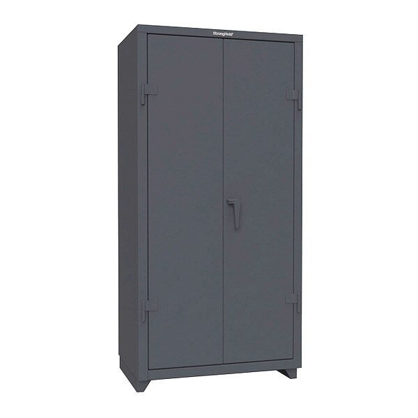 14 ga. Steel Storage Cabinet, Stationary, Strong Hold, Mfr#: 36-243-L-5S