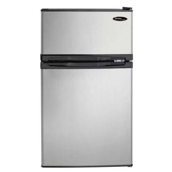 Refrigerator, 2 Dr, Seprt Frzr, 3.1 cu. ft., Danby, Mfr#: DCR031B1BSLDD