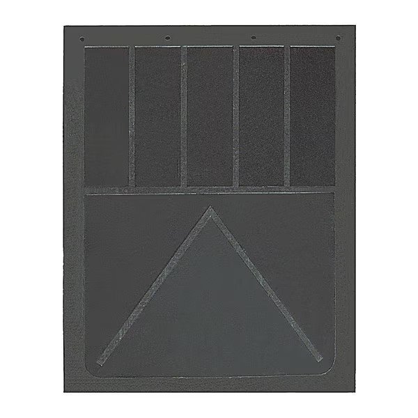 Mudflap, Anti-Spray Rubber, 24" x 36", PK2, 2 PK, Buyers Products, Mfr#: B36SRP