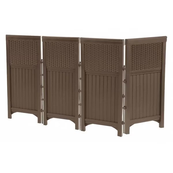 Resin Wicker Outdoor Screen Enclosure, Java, Suncast, Mfr#: FSW4423