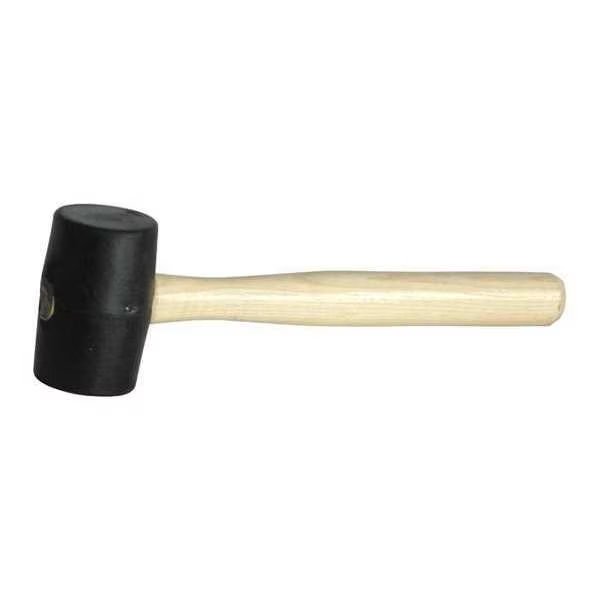 Mallet, Rubber, 16 oz., Black, Keysco Tools, Mfr#: 77287