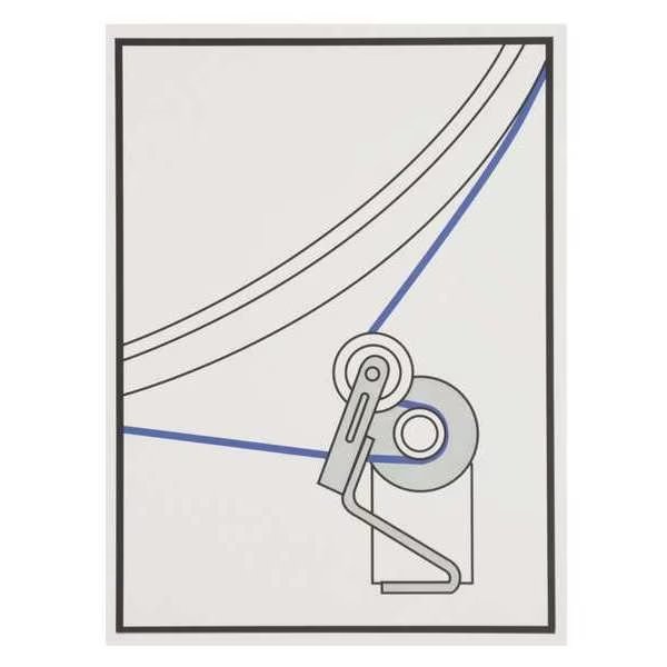 Dryer Drum Belt, Whirlpool, Mfr#: 3394652