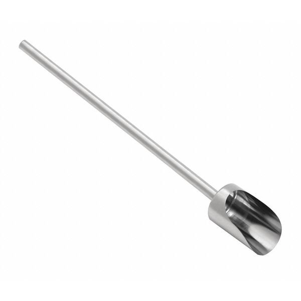 Hand Scoop, 32 oz., Long Handle, Silver, Sani-Lav, Mfr#: 400324