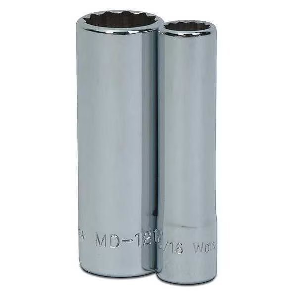1/4" Drive, 11/32" SAE Socket, 12 Points, Williams, Mfr#: MD-1211