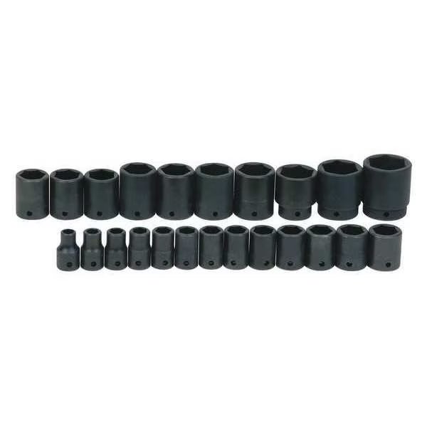 1/2" Drive Impact Socket Set, Williams, Mfr#: MS-4-23RC