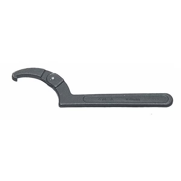 Spanner Wrench Set, 4-1/2 to 6-1/4", Williams, Mfr#: 474A