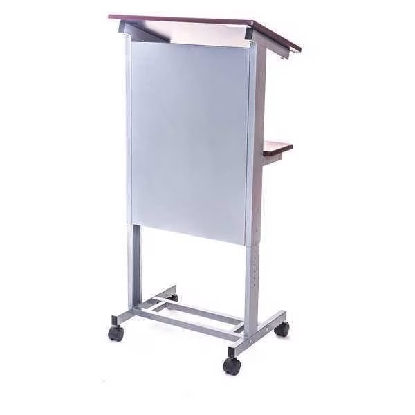 Adj Height Mobile, Lectern Podium, Luxor, Mfr#: LX-ADJ-DW