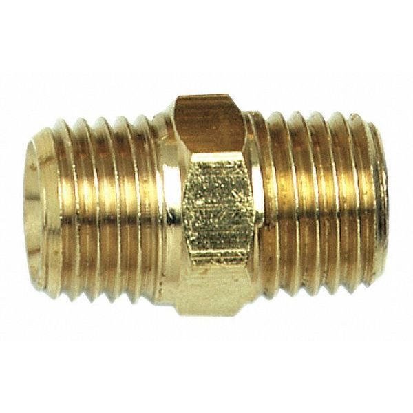 Hex Nipple, 1/4", Male NPT, Campbell Hausfeld, Mfr#: MP211800AV